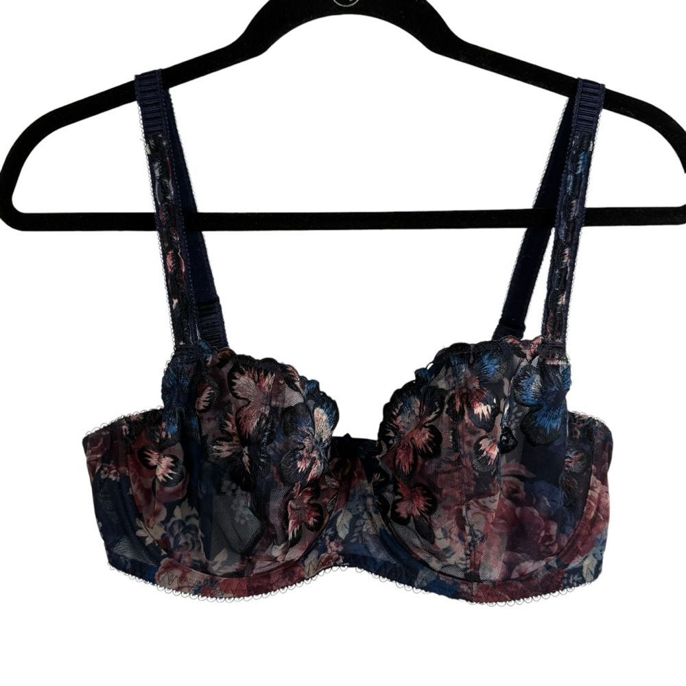Fantasie Womens Erica Vertical Seam Bra - Midnight - Picture 3 of 6